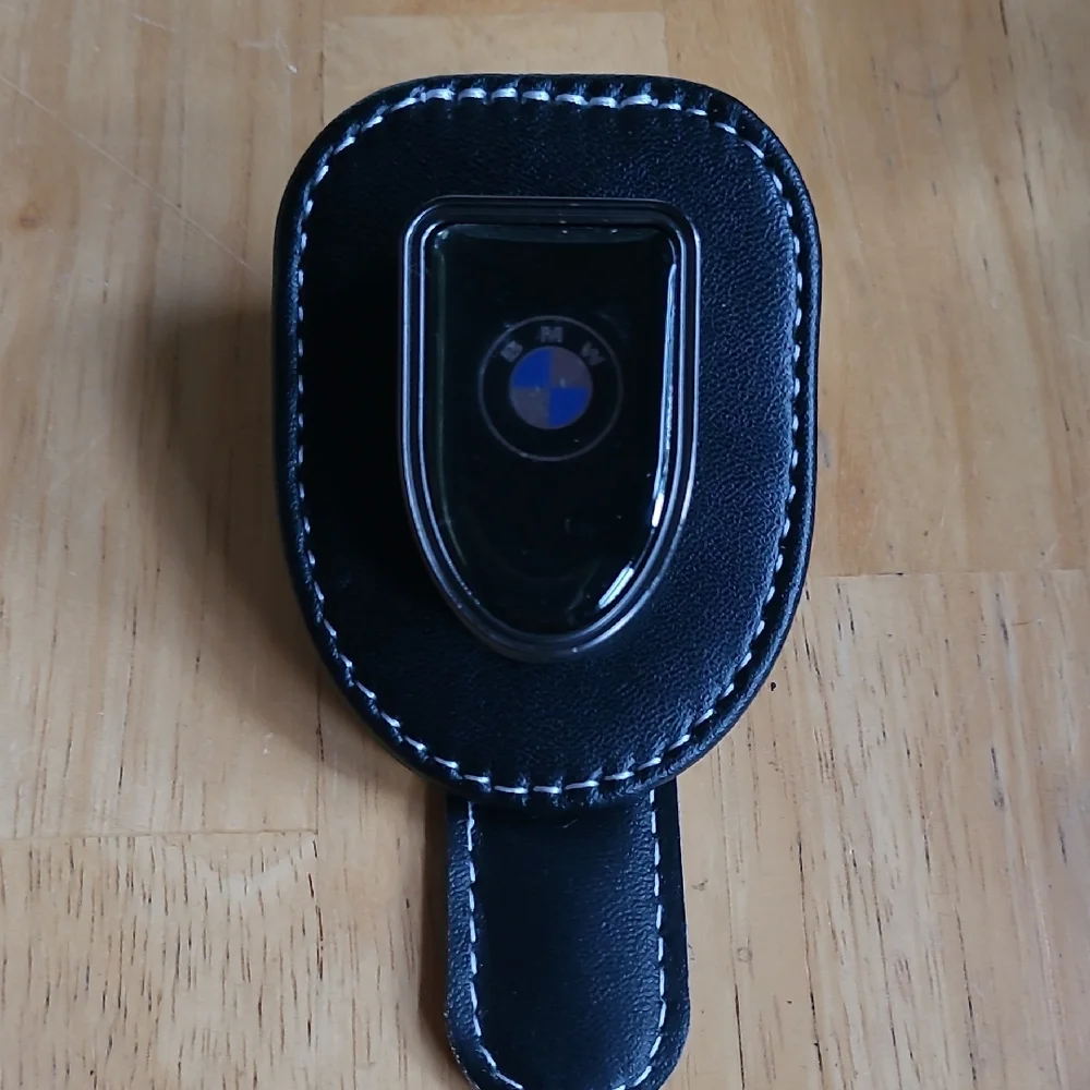 BMW Black Leather Sunglasses Holster (103)